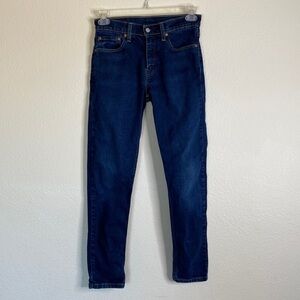 Levi’s jeans 512 Sz 28x30 blue denim pants straight leg